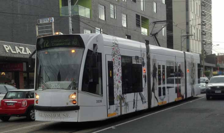 Yarra Trams Combino Glasshouse 3536